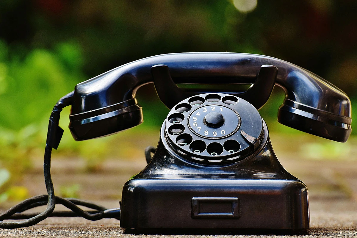 Telepon klasik putar