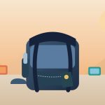 Ilustrasi tas ransel one bag travel dengan perlengkapan esensial untuk traveling minimalis